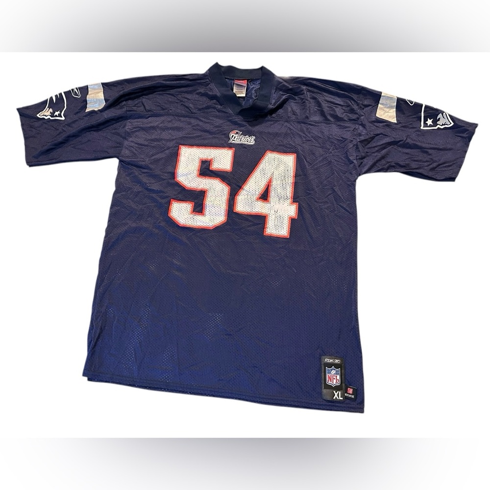 Reebok Men New England Patriots Teddy Bruschi Jersey‎ Sz XL